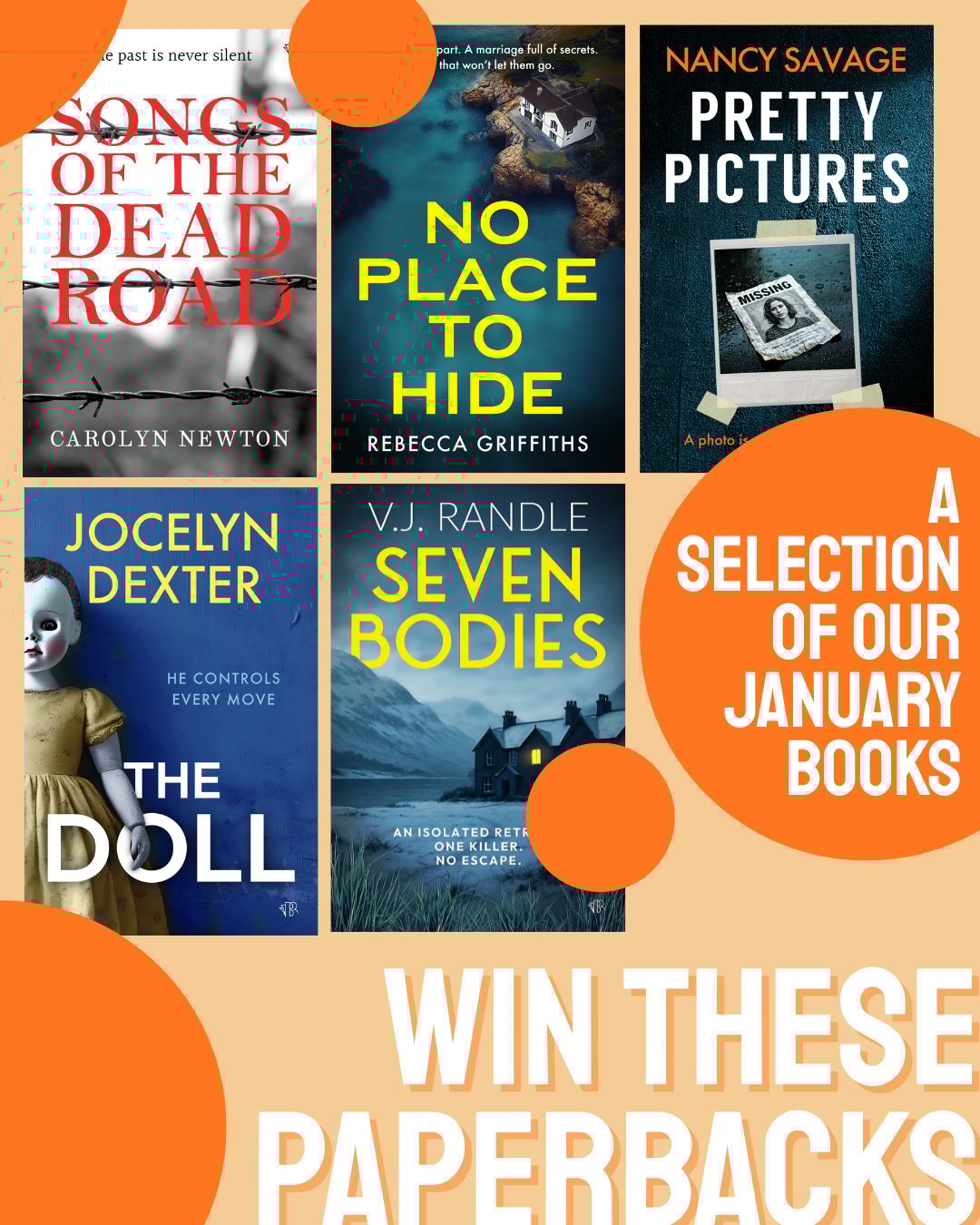 WIN a Selection of January Paperbacks