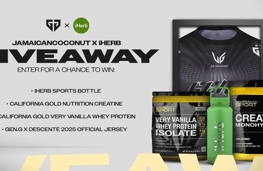 WIN an iHerb Protein Pack & Gen.G Worlds Jersey