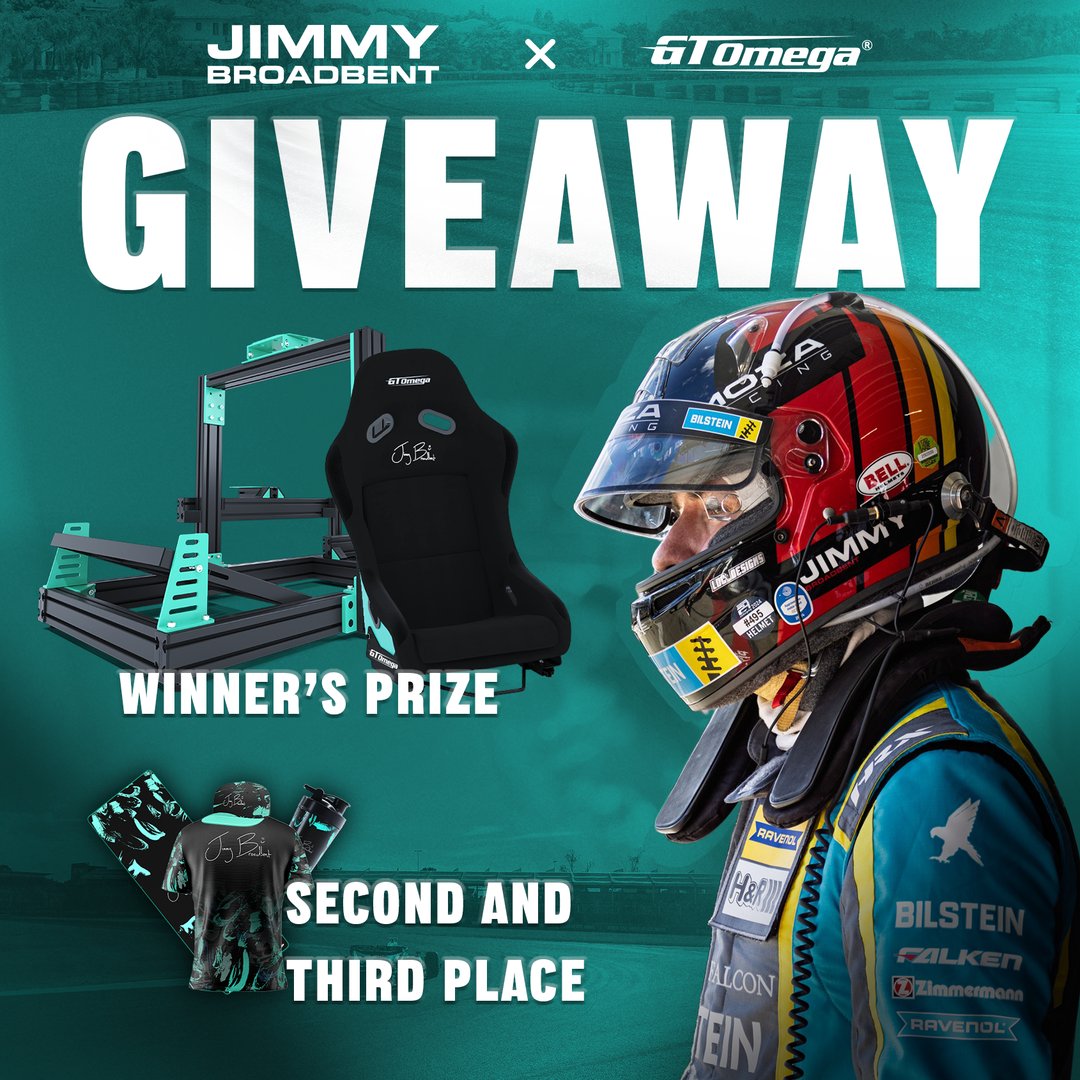WIN a GT Omega x Jimmy Broadbent PRIME Lite Bundle or Jimmy Broadbent Merch Bundle