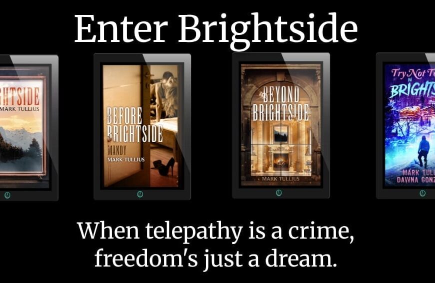 WIN Signed Brightside Books and a T-Shirt