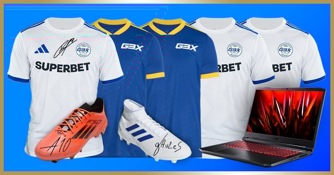 WIN Autographed Soccer Gear and a Gaming Laptop