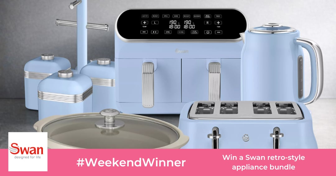 WIN a Swan Retro-Style Appliance Bundle