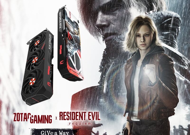 WIN a ZOTAC GAMING GeForce RTX 5070 SOLID Resident Evil Requiem Edition