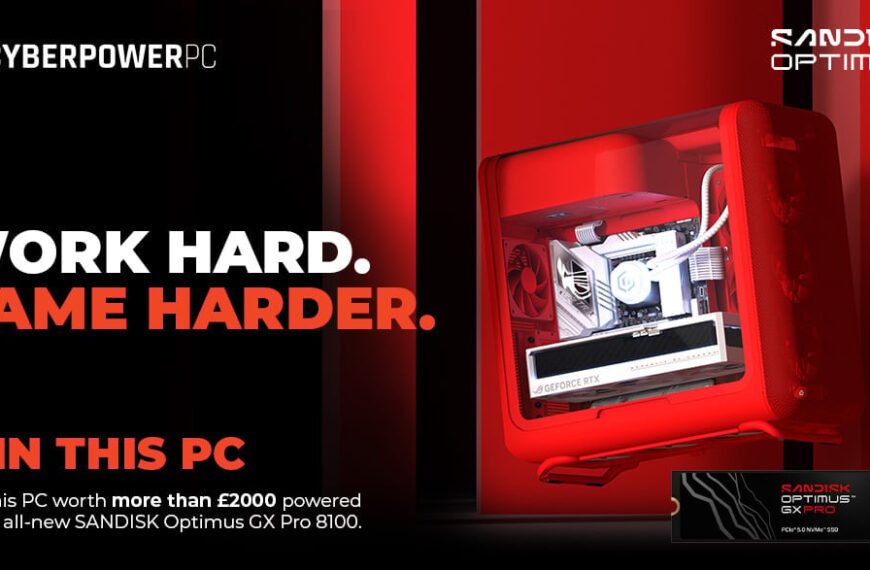WIN a Custom CyberPowerPC x Sandisk Gaming Rig