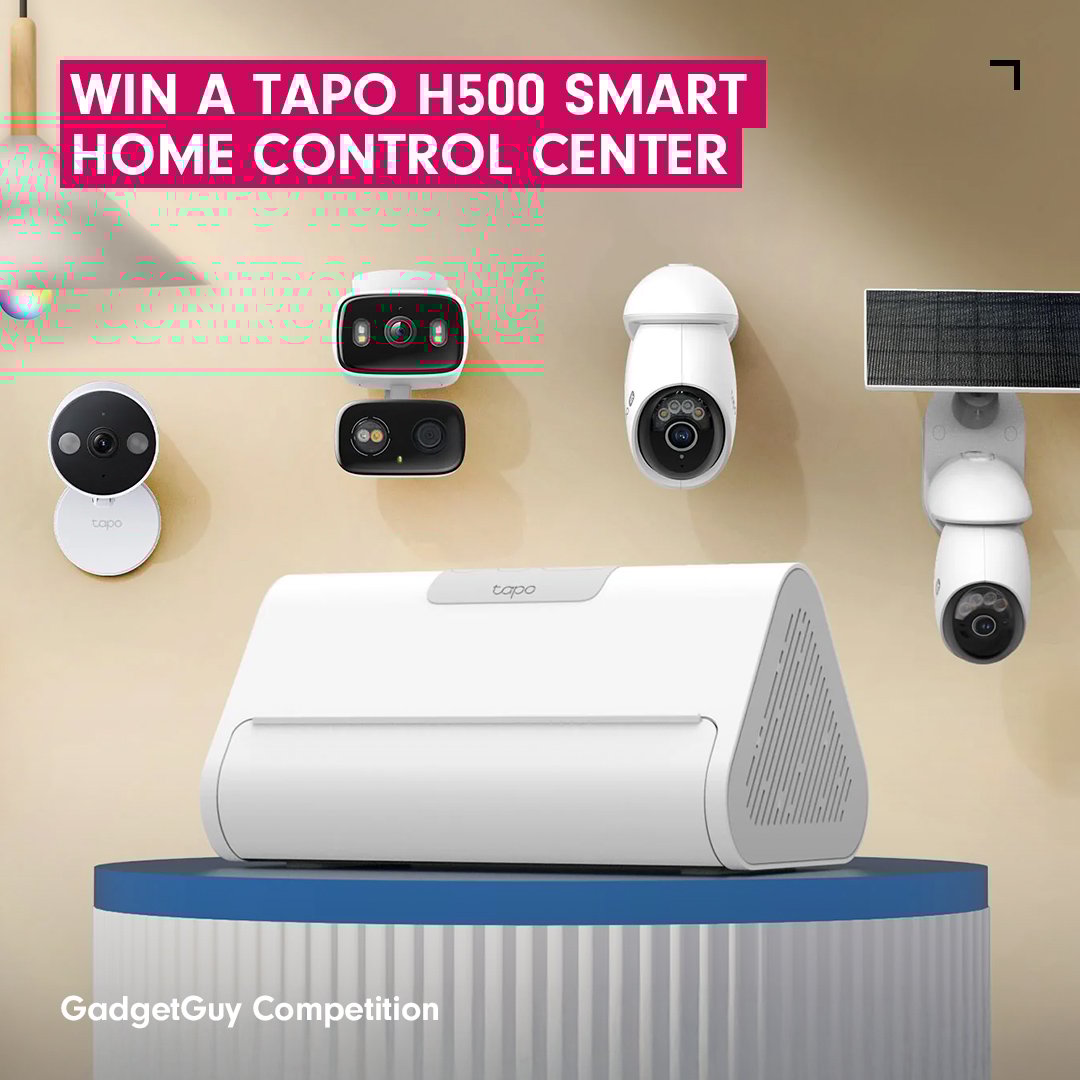 WIN a Tapo H500 Smart HomeBase Control Centre