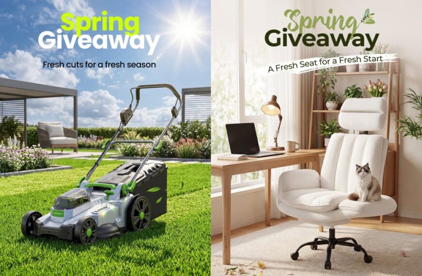 WIN an M17 Lawn Mower or Big and Tall Office Chair