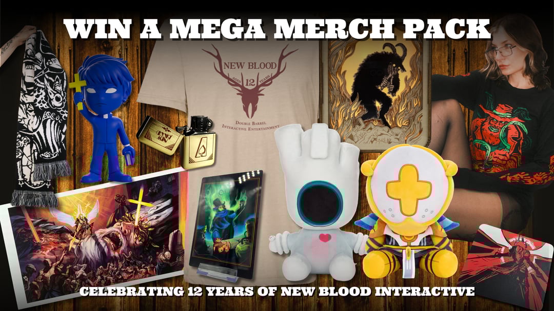 WIN a Mega New Blood Merch Pack