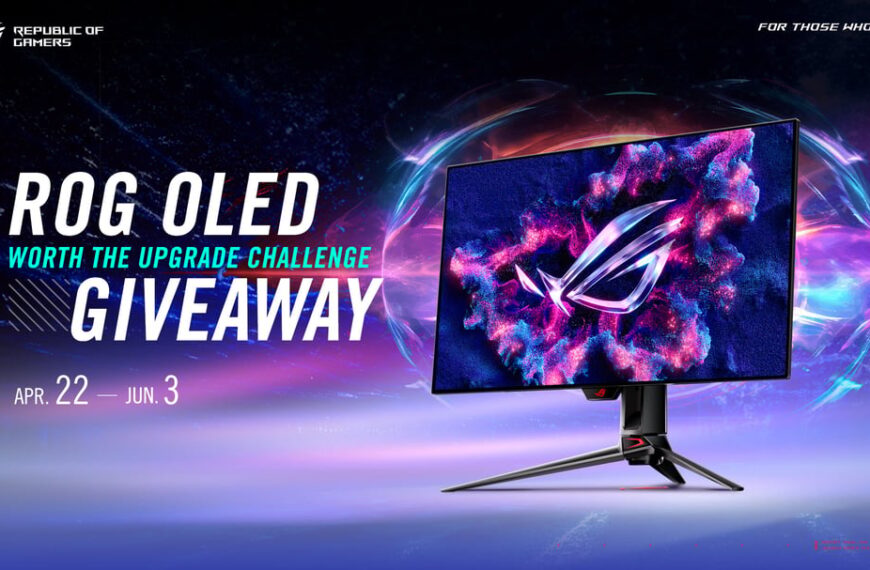 WIN a ROG OLED Monitor