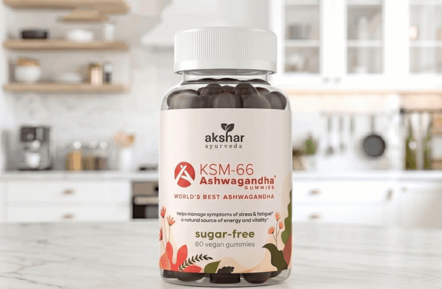 WIN Akshar Ayurveda Ashwagandha KSM-66 Gummies