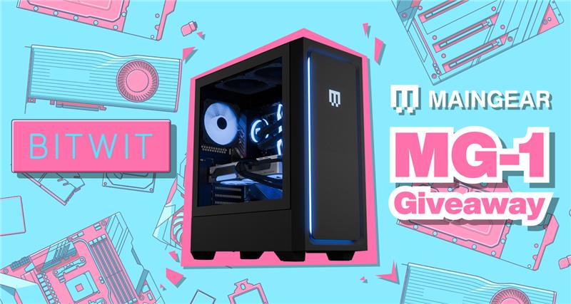 WIN a MAINGEAR MG-1 with Ryzen 7 9850X3D and Radeon RX 9070 XT