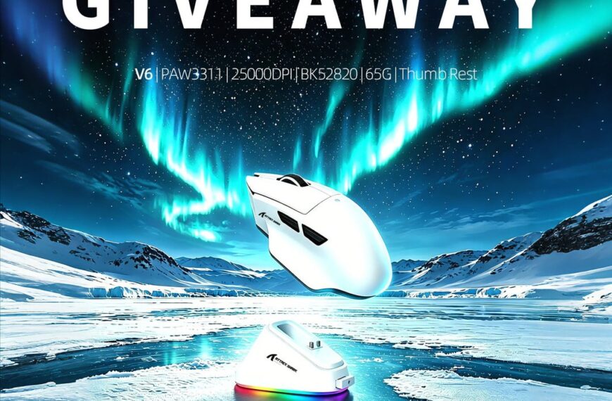 WIN an ATTACK SHARK V6 Mouse