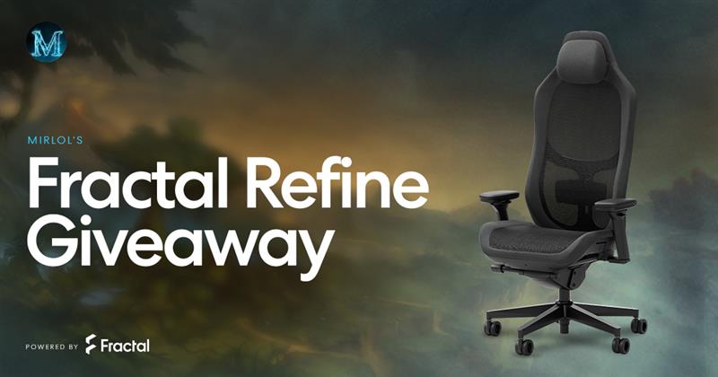 WIN a Fractal Refine Gaming Chair