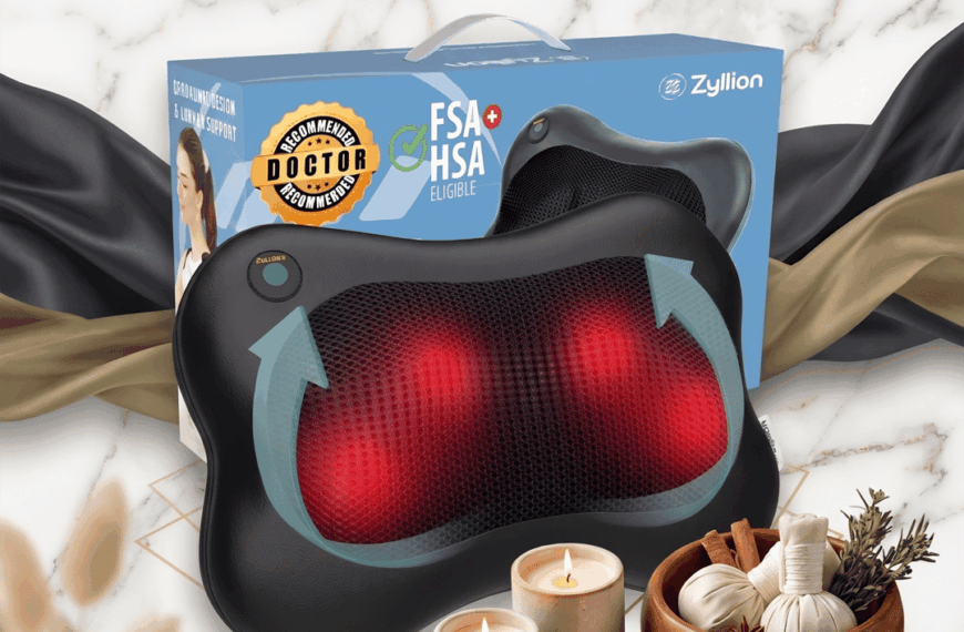 WIN a Zyllion Shiatsu Back & Neck Massager