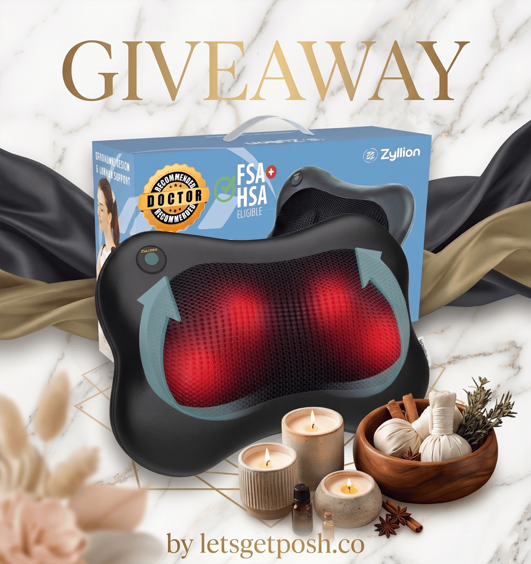 WIN a Zyllion Shiatsu Back & Neck Massager