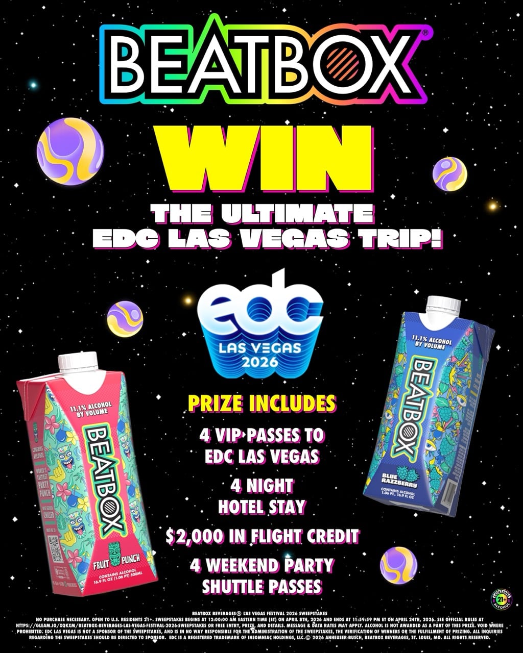 WIN an Ultimate EDC Las Vegas Trip