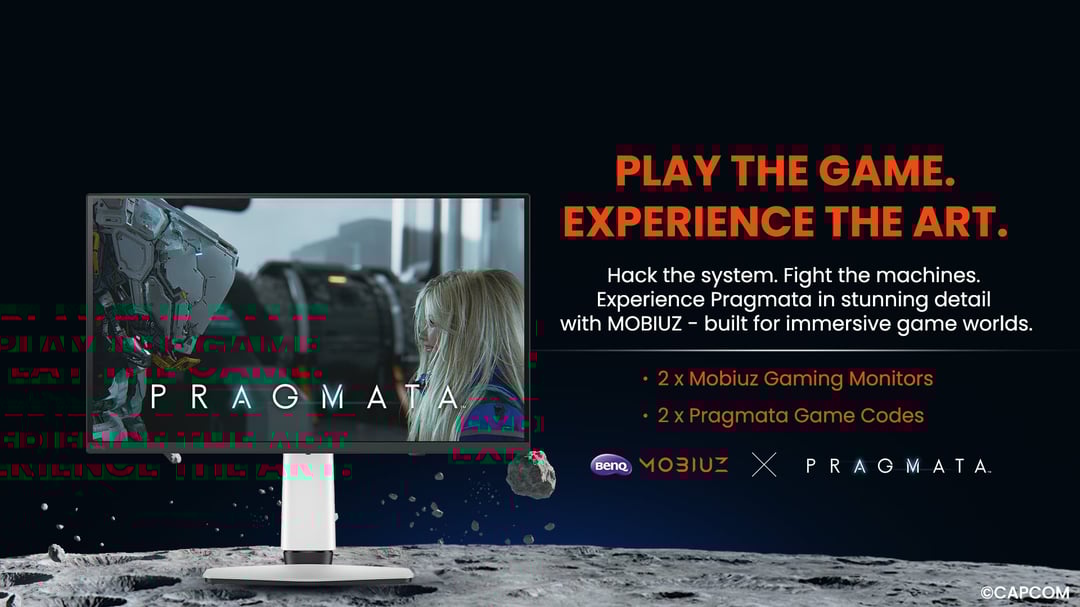 WIN a BenQ MOBIUZ EX271UZ Monitor or Pragmata Game Code
