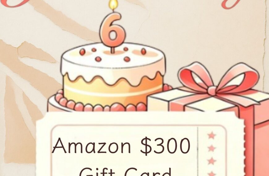 WIN a $300 Amazon Gift Card