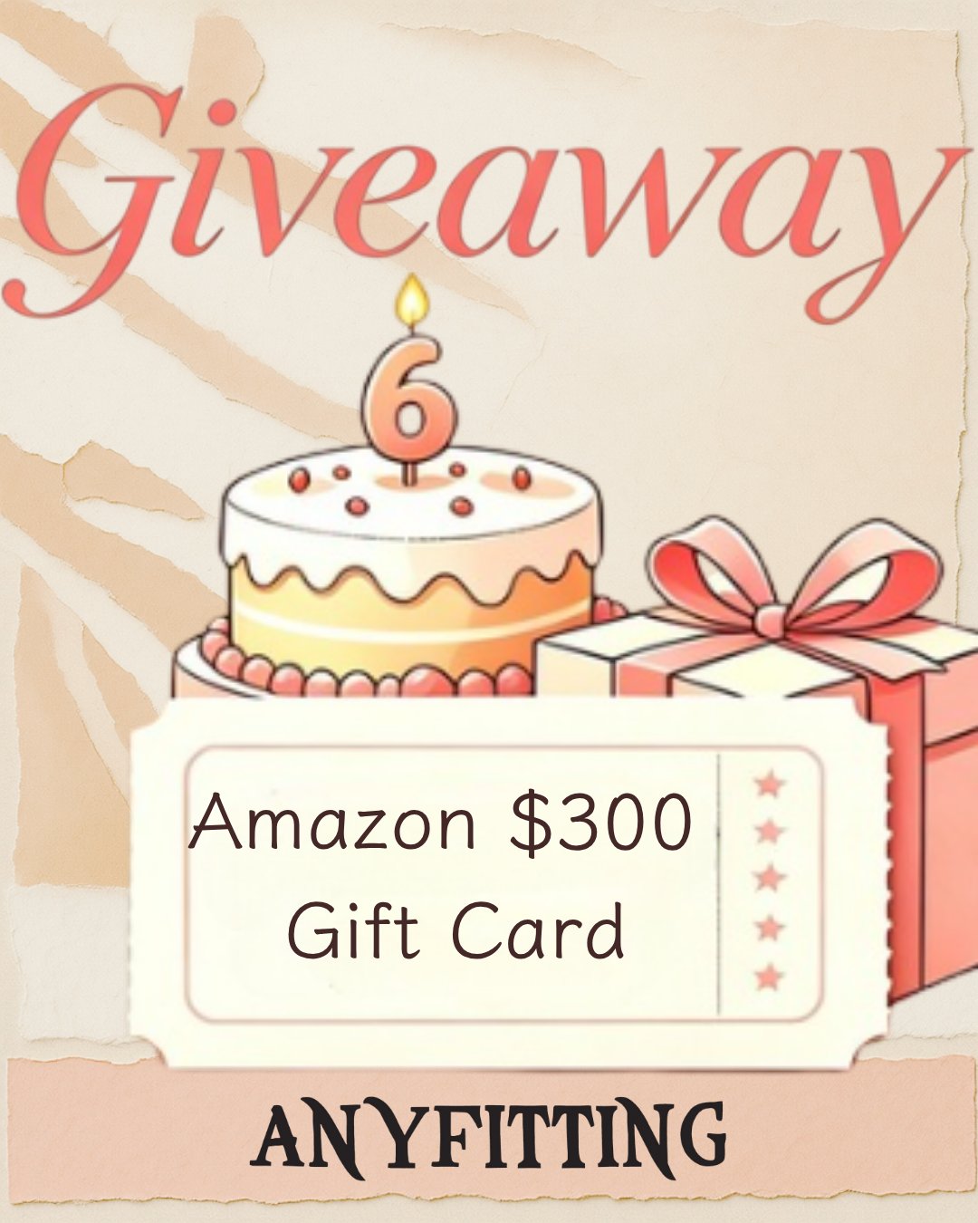 WIN a $300 Amazon Gift Card