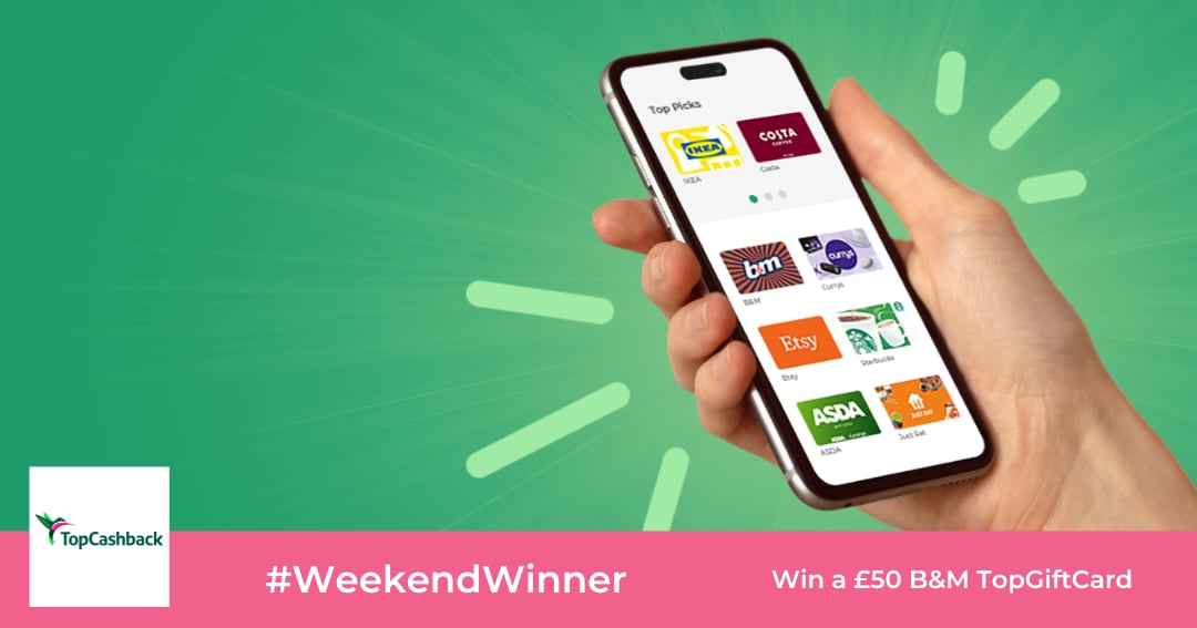 WIN a £50 B&M TopGiftCard