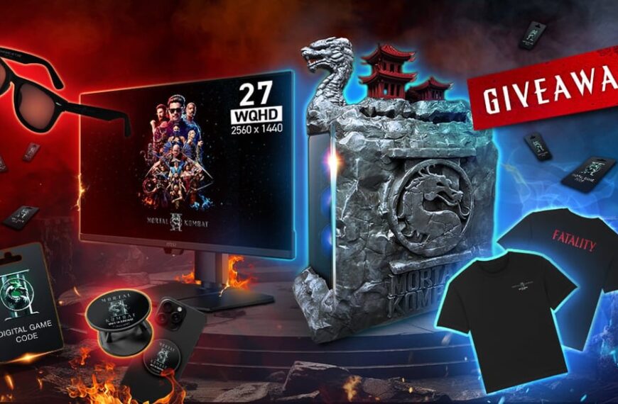 WIN an MSI x Mortal Kombat II Modded Gaming PC and QD-OLED Monitor