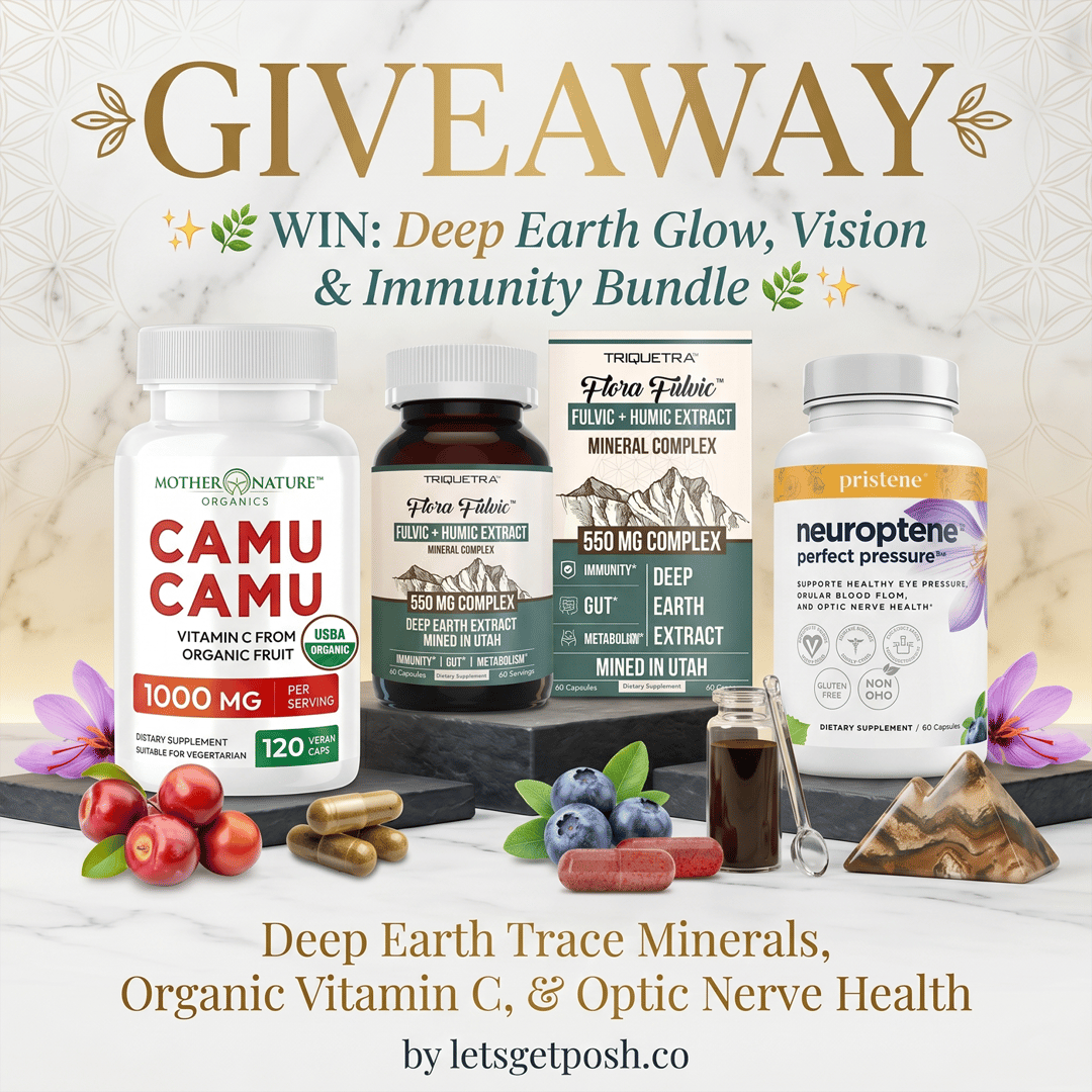 WIN a Deep Earth Glow, Vision & Immunity Bundle