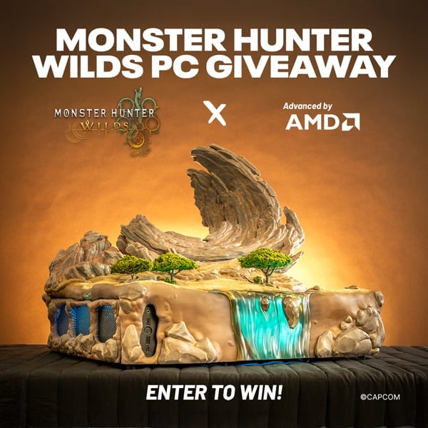 WIN a Custom Monster Hunter Wilds Gaming PC