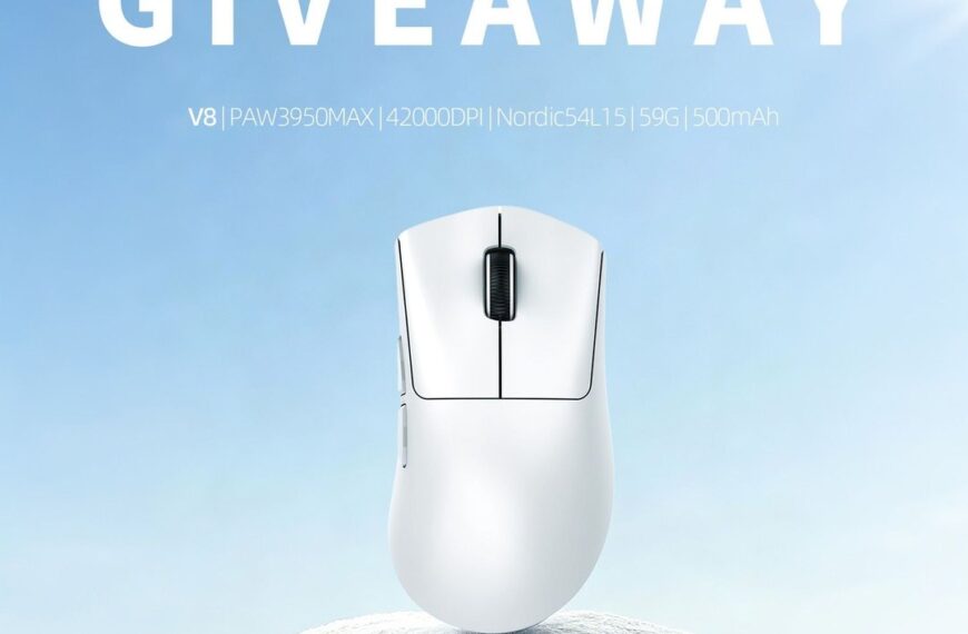 WIN an Attack Shark V8 Mouse