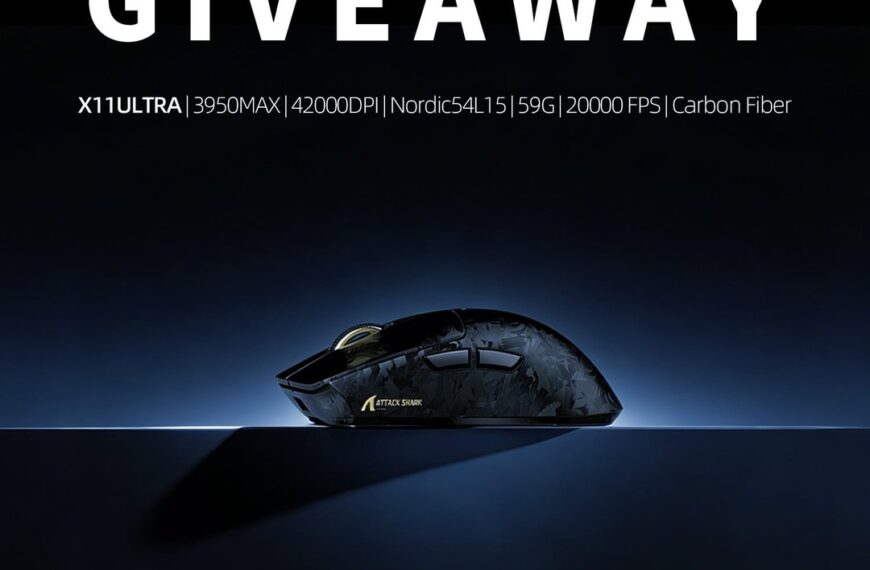 WIN an ATTACK SHARK X11ULTRA Mouse
