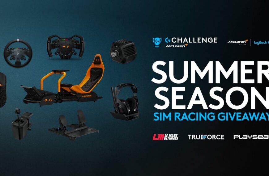WIN a Logitech G Sim Prize Pack