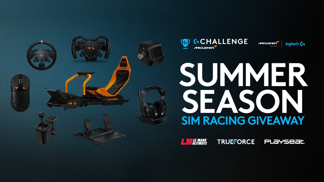 WIN a Logitech G Sim Prize Pack