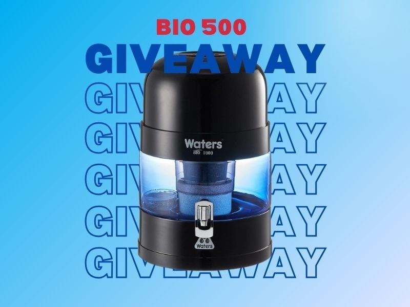 WIN a BIO 500 Bench Top Water Filter