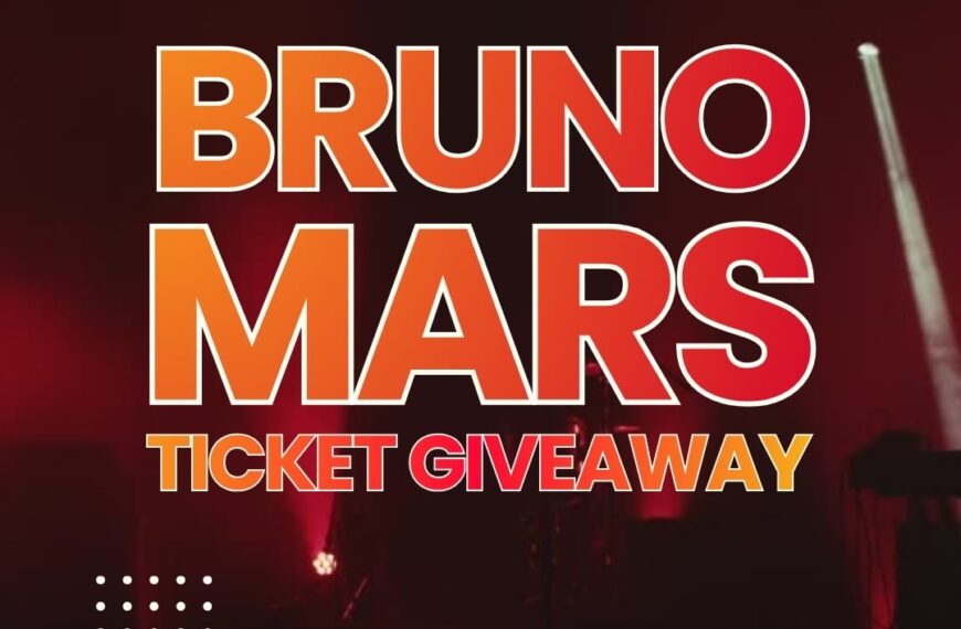WIN a 4-Pack of Tickets to Bruno Mars – The Romantic Tour